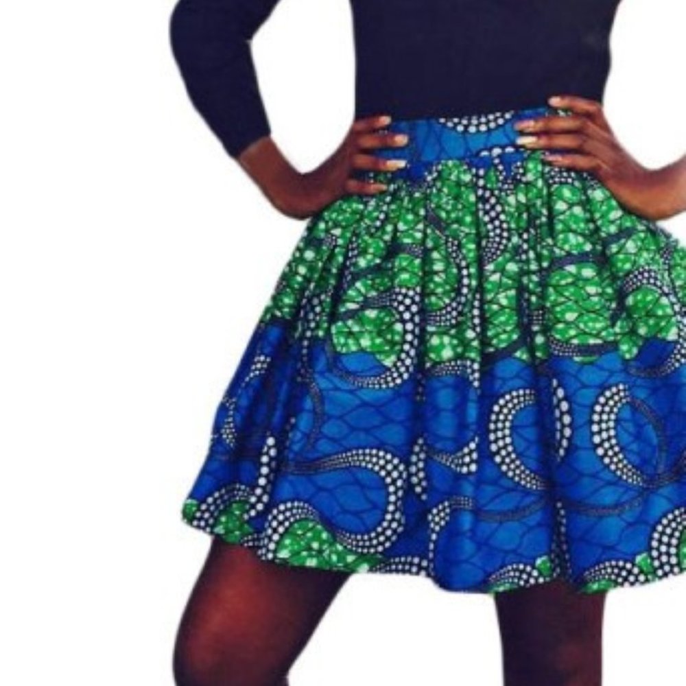 Winter Sale❄️ African Style Mini Skirt - Picture 2 of 5
